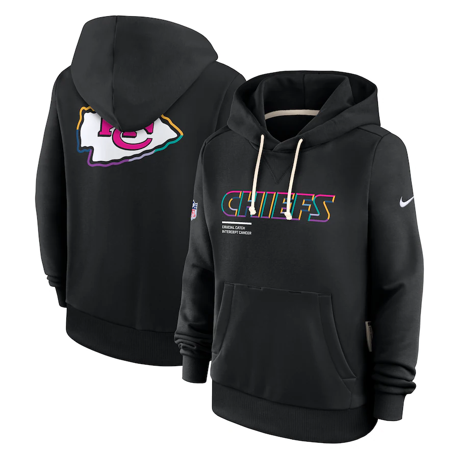 Women Kansas City Chiefs 2025 Nike NFL hoodie->women nfl jersey->Women Jersey